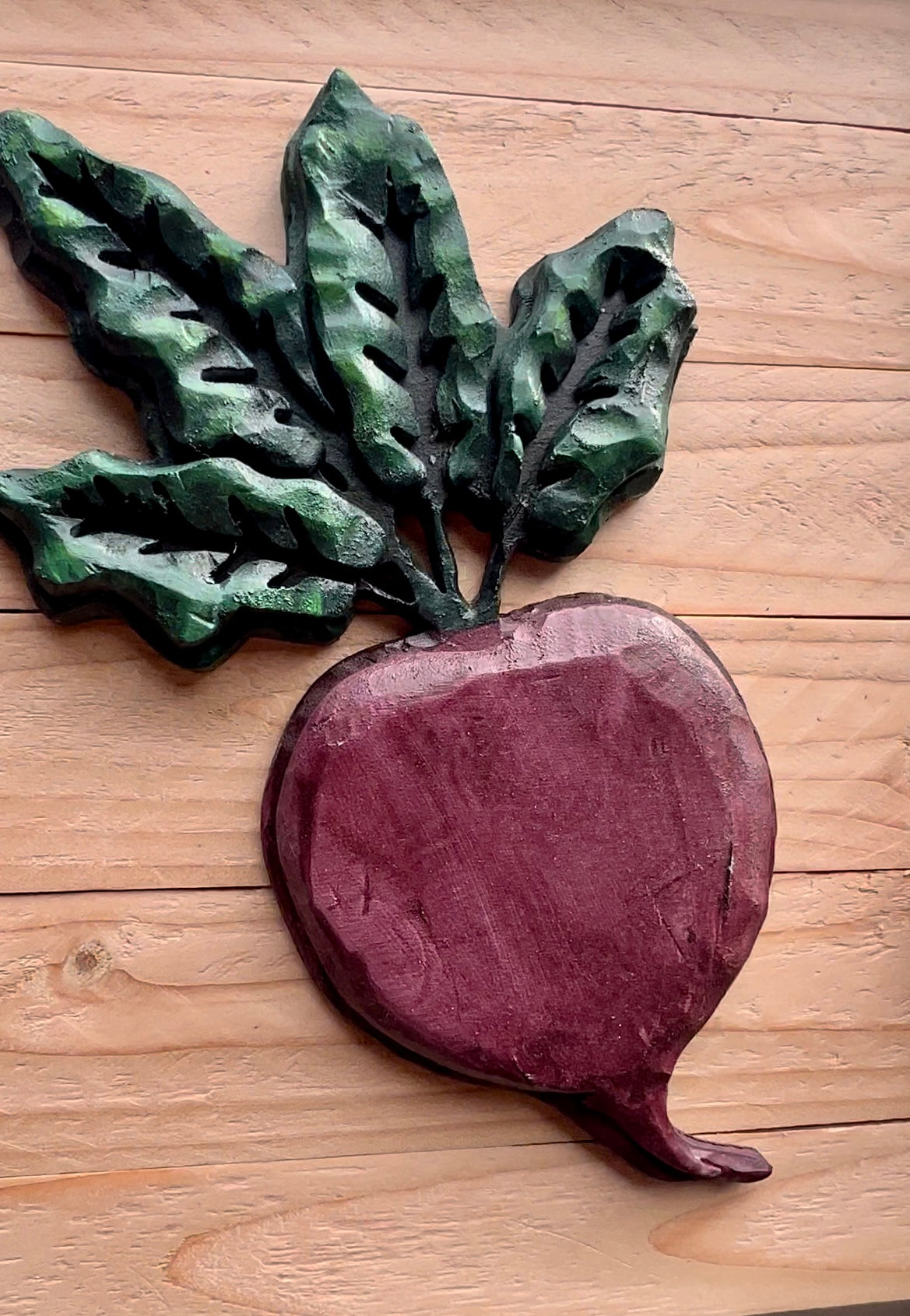 Handcrafted Art Spring Collection - Beet - Nordland Tides Laser Engraving & Gifts in the Pacific Northwest