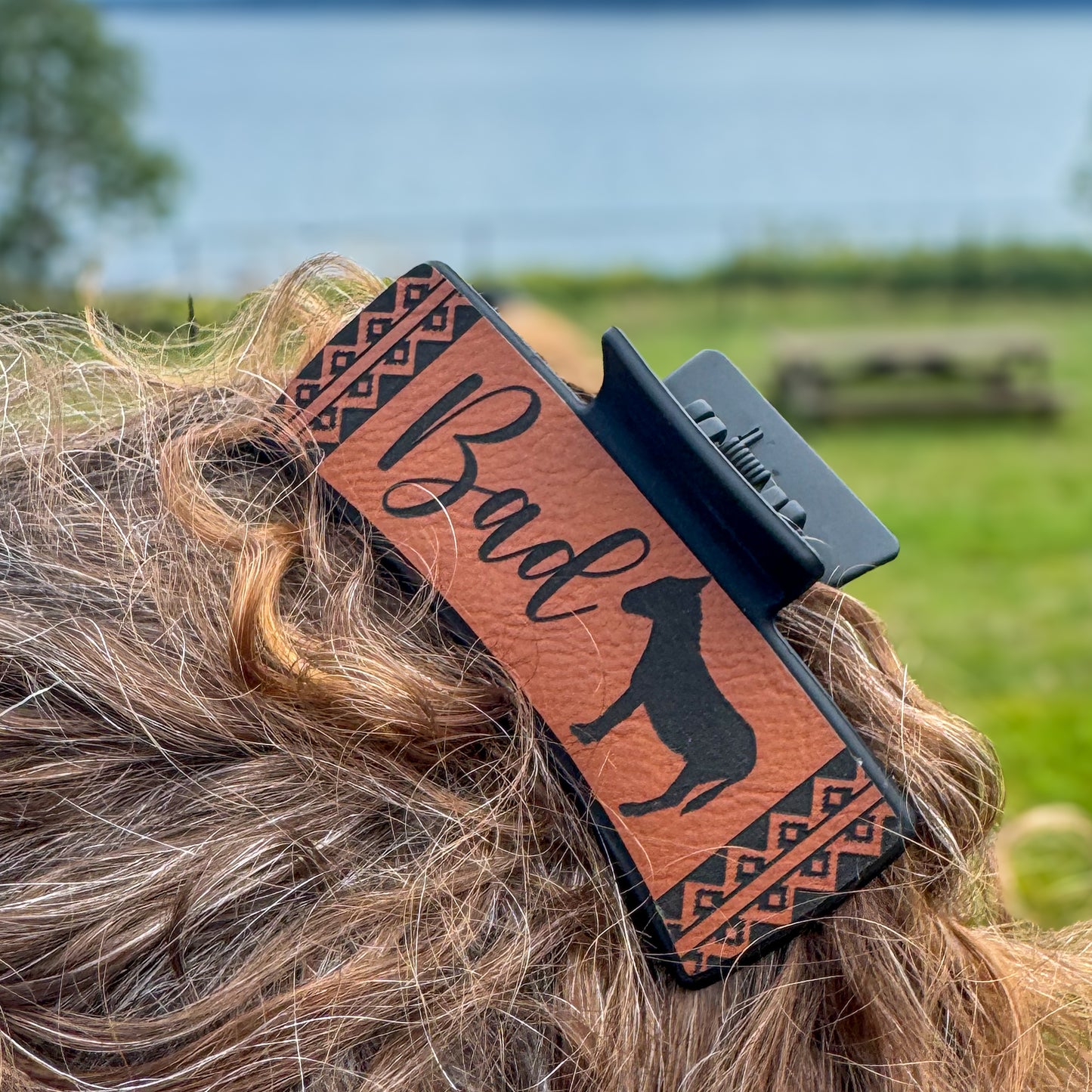 Hair Clips Large - Bad Ass Donkey - Nordland Tides