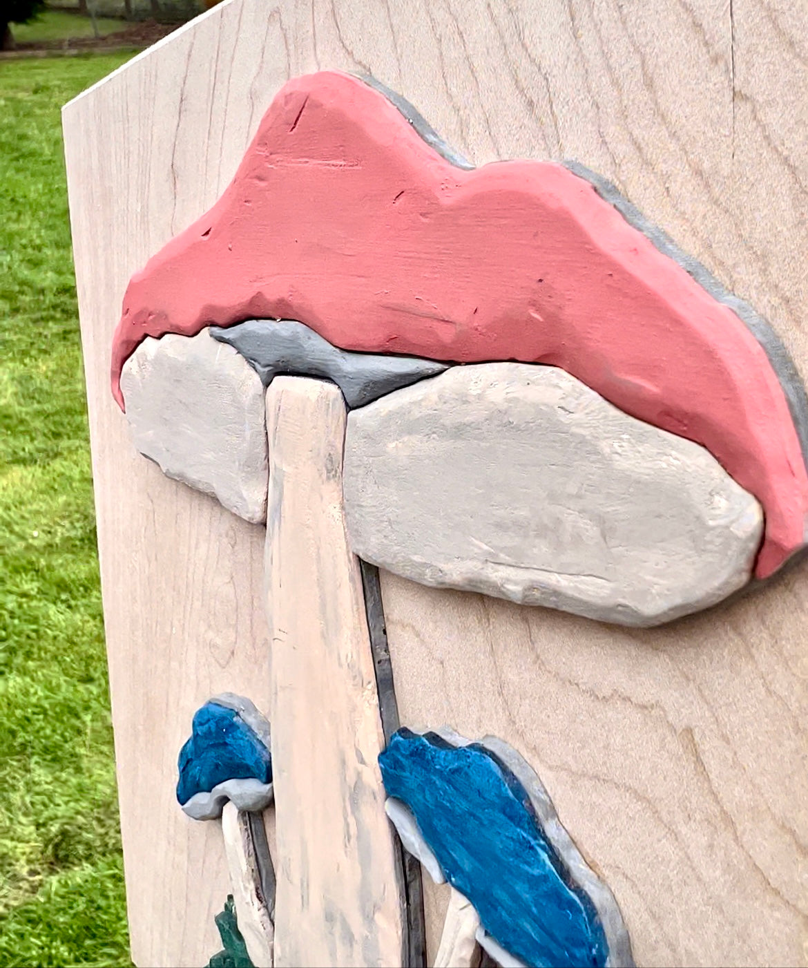 Handcrafted Art Spring Collection - Mushroom - Nordland Tides Laser Engraving & Gifts in the Pacific Northwest