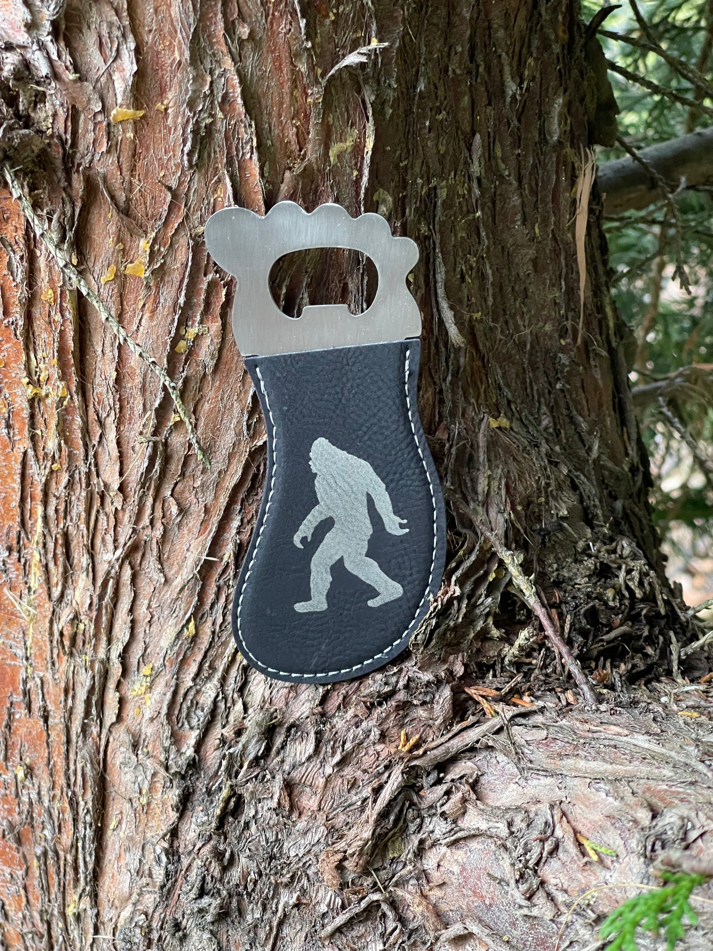 Limited Edition Bigfoot Bottle Opener - Nordland Tides Laser Engraving & Gifts in the Pacific Northwest