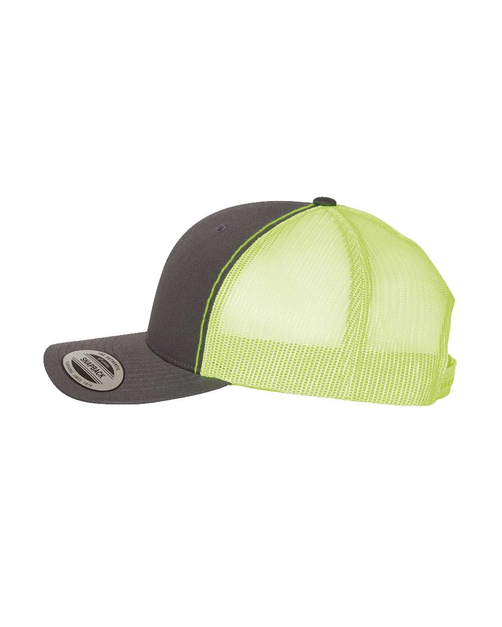 YP 6 Panel Custom Hats With Rawhide/Black Patch