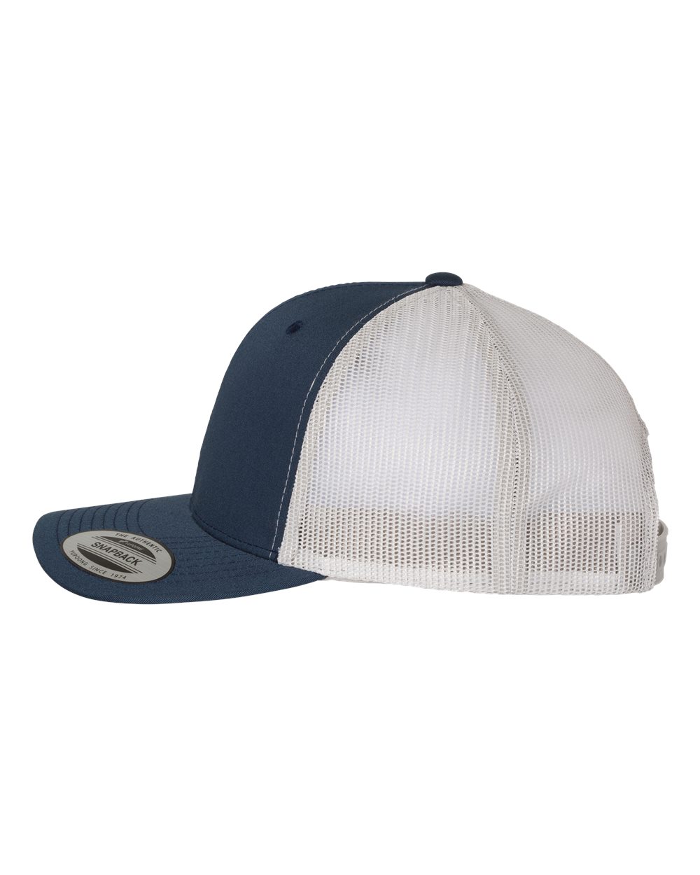 YP 6 Panel Custom Hats With Rawhide/Black Patch