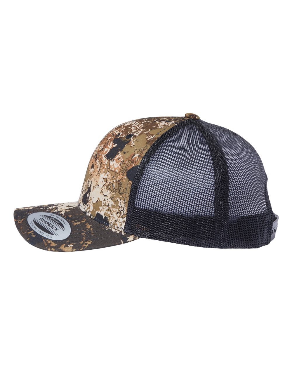 YP 6 Panel Custom Hats With Rawhide/Black Patch