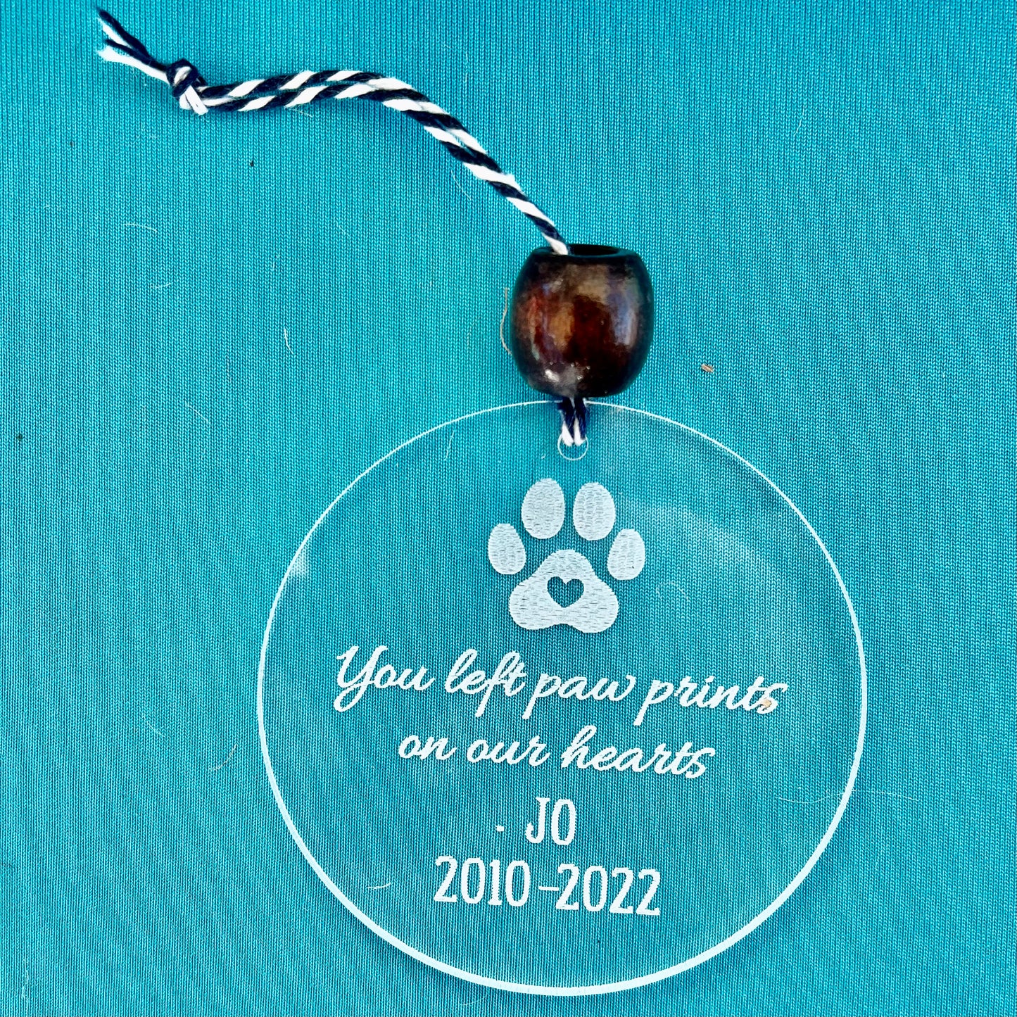 Paw Prints On My Heart - Nordland Tides Laser Engraving & Gifts in the Pacific Northwest