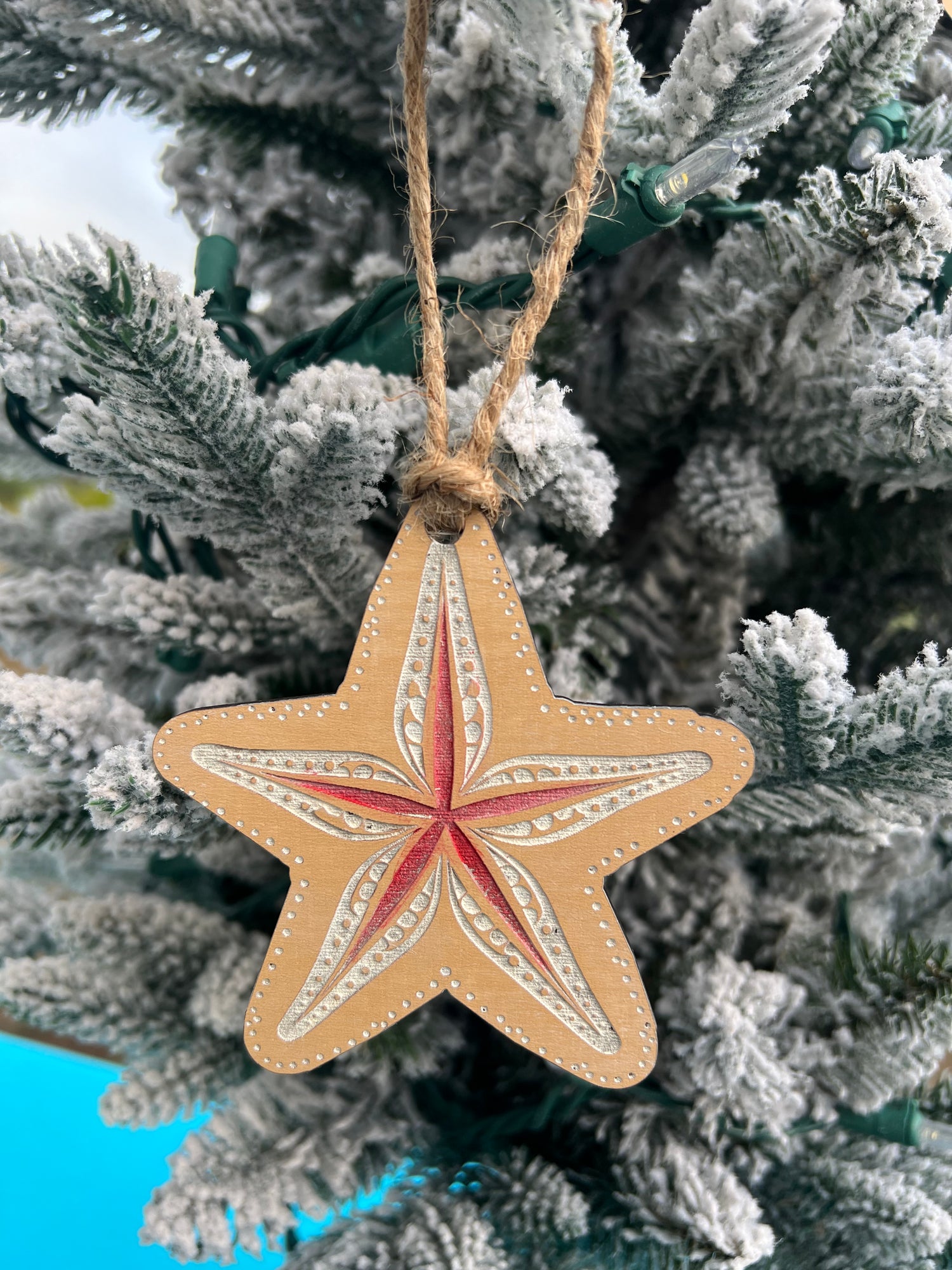 Handcrafted Laser Engraved Holiday Ornaments and Decorations 