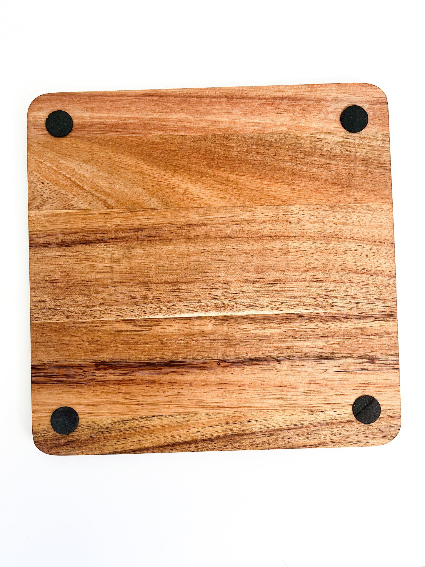 No Crabby Attitudes Acacia Trivet