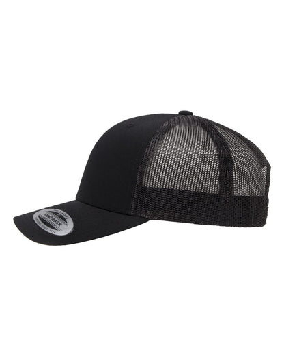 YP 6 Panel Custom Hats With Rawhide/Black Patch