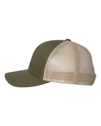 YP 6 Panel Custom Hats With Rawhide/Black Patch